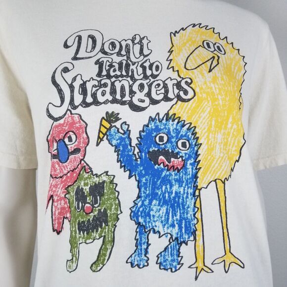 Imogen + Willie The "Strangers" Retro Cartoon 7oz Midweight Graphic Tee Size M - Picture 4 of 14